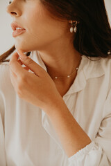 woman model fashion studio