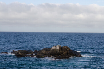 Rocks in the sea