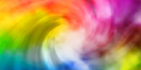 Obraz premium Light Multicolor vector texture with cloudy sky.