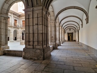 Cloister of an old monastery