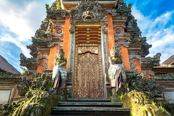 Saraswati temple in Ubud on Bali