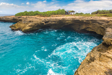 Obraz premium Devil's Tear at Nusa Lembongan