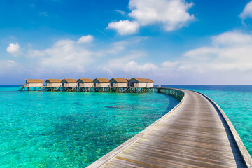 Water Villas (Bungalows) in the Maldives