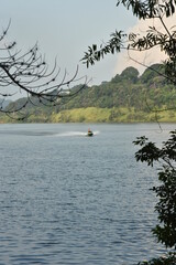 fishing on the river
