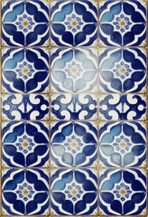 Colorful vintage tile surface abstract background. Decorative ceramic texture closeup, detailed interior mosaic. Natural material ornamental vintage tile pattern.