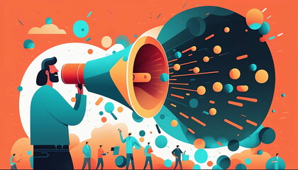 Announcement, Message, News Alert, Generative AI