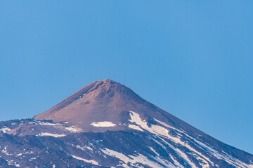 Crater del volcán de Teide, isla de Tenerife.