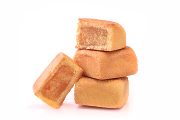 Taiwan famous dessert - pineapple pastry cake