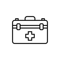 Medical kit icon vector design templates