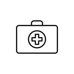 Medical kit icon vector design templates