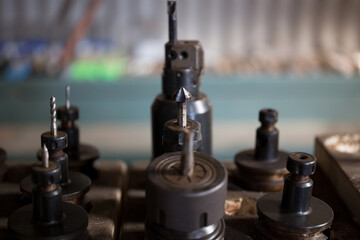 Parts processing at machining center