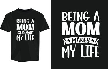Mothers day typography t-shirt design template, mom day t-shirt design typography, motivational t-shirt design