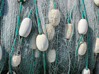 Fish Nets With Floats