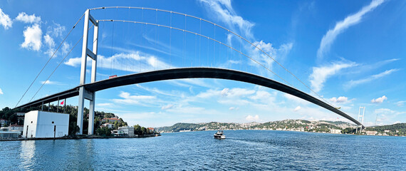 Suspension Bridge Over The Bosporus