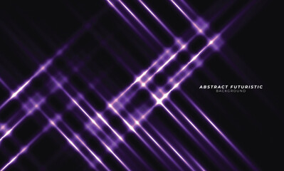 Light effect Background creative of space design and futuristic geometric perspective design. Abstract futuristic and tech background, Abstract art wallpaper. Vector illustration.