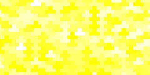 Light Yellow vector backdrop with rectangles.