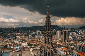 Fototapeta premium Quito,Ecuador