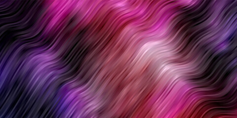 Dark Pink, Blue vector template with lines.