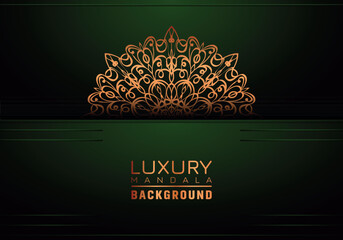 Luxury mandala background ornamental, arabesque style