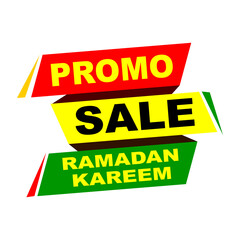 Ramadan Sale Banner Template. promo sale illustration 