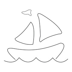 sailboat icon