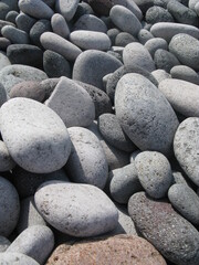 stones on the beach