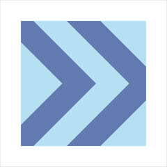 Blue Mosaic Geometric