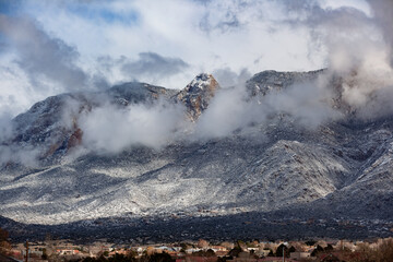 Sandia Mountains in Albuquerque, New Mexico