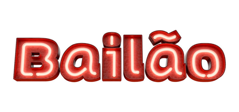 Bail&atilde;o, selo 3d para festas e shows