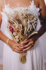 beach wedding picnic
