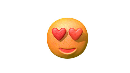 In love 3D emoji