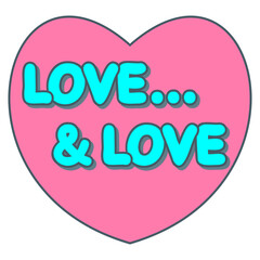 love and love sticker