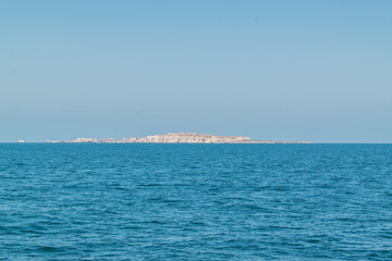 Fototapeta premium Fullshot of Marietas island in puerto vallarta 