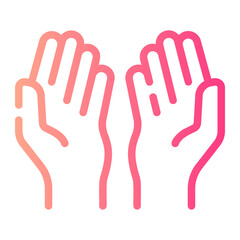 pray gradient icon
