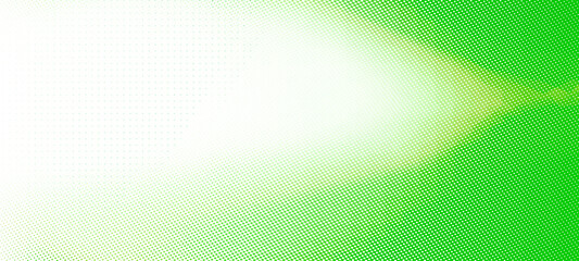 Obraz premium Abstract green and white pattern panorama banner background social template for celebration poster, online banner, business ads, promotion post, and various graphic design works