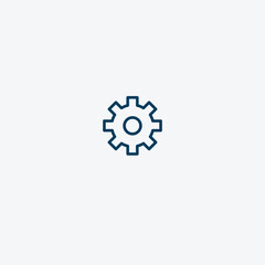 settings gear icon, gear icon, Cogwheel symbol vector icon