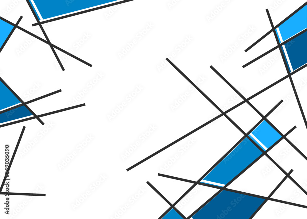 Aufkleber minimalist background with abstract colorful square pattern and with some copy space area