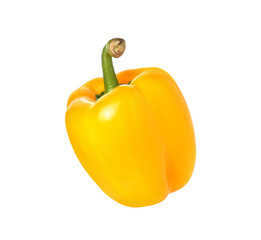 Fresh peppers isolated on transparent png