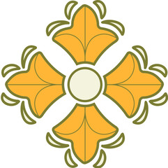 Art Nouveau Illustration Element