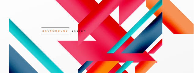 Dynamic lines background. Wallpaper for concept of AI technology, blockchain, communication, 5G, science, business and technology