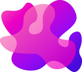 Abstract Gradient Illustration Element