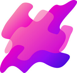 Abstract Gradient Illustration Element