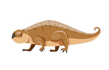 Hyperodapedon isolated dinosaur cartoon character
