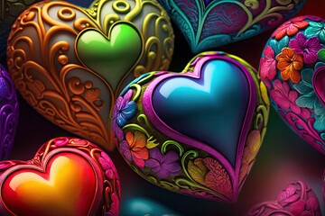 Beautiful Valentine's Day Background.