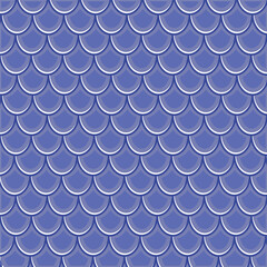 Seamless vector background with fish scales in purple color 