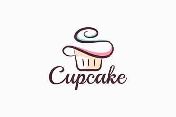s cupcake logo with a combination of stylist cupcake and letter s for any business, especially for bakeries, cakeries, cafe, etc.