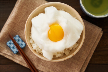 ふわふわ卵かけご飯