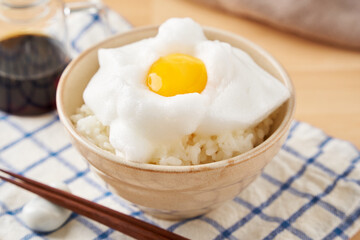 ふわふわ卵かけご飯