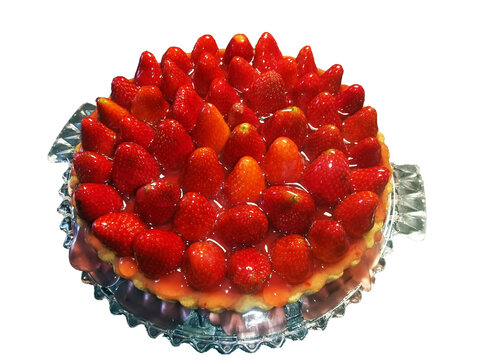Erdbeertorte, Obstboden