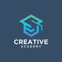 educational logo icon design technology design icon logo education technology logo